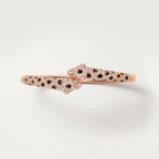 Bracelet Panthère de Cartier, semi-pavé