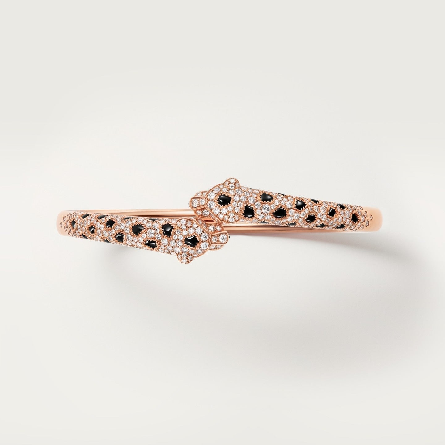 Bracelet Panthère de Cartier, semi-pavé