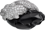 Bague Panthère de Cartier, onyx, pavée