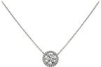 Pendentif Cartier Destinée, diamant taille brillant, pavé