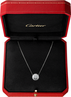 Pendentif Cartier d'Amour, diamant taille brillant, pavé