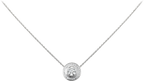 Pendentif Cartier d'Amour, diamant taille brillant, pavé