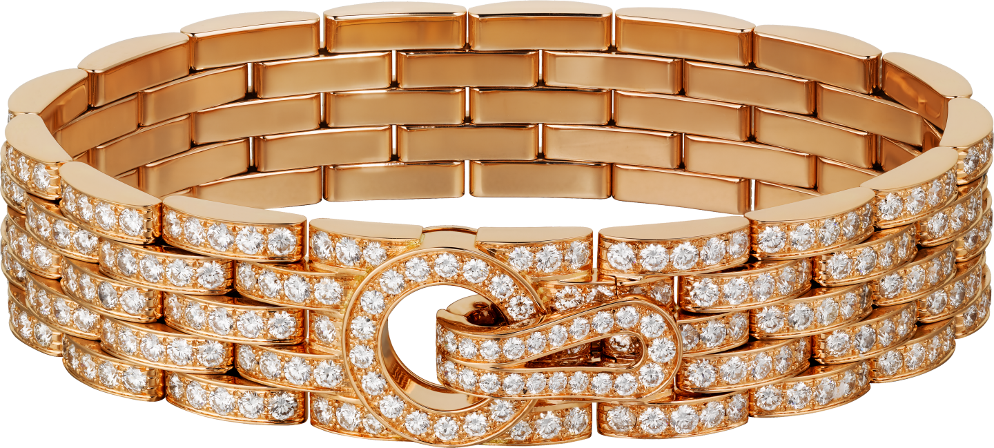 Bracelet Agrafe, pavé