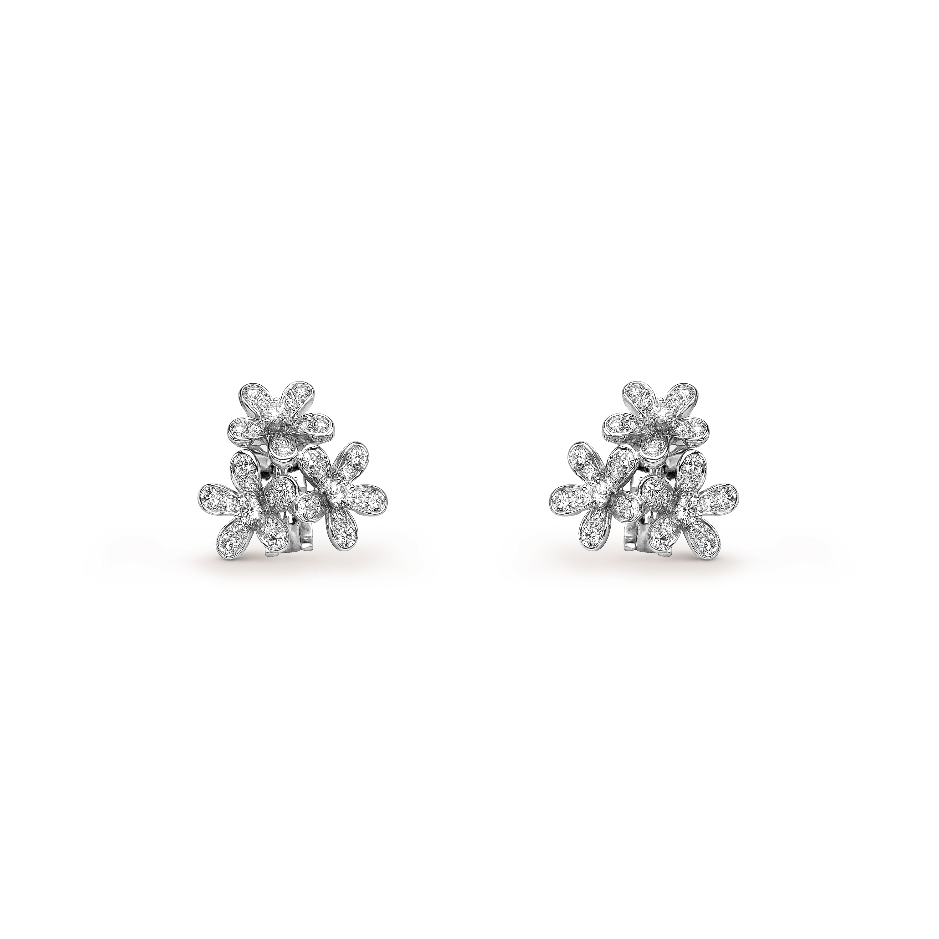 Boucles d’oreilles Socrate 3 fleurs