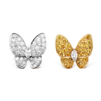 Boucles d'oreilles Deux Papillons