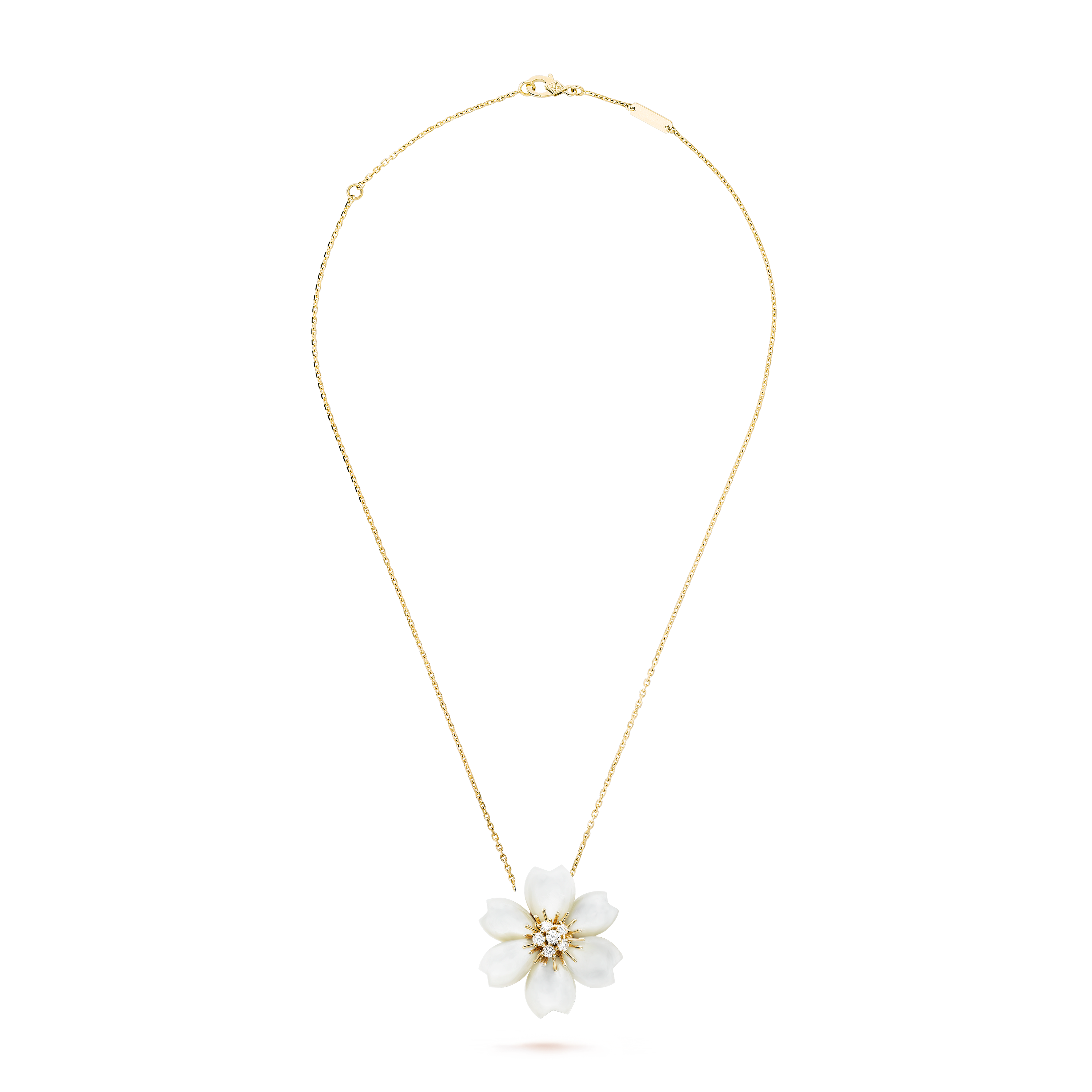 Clip pendentif Rose de Noël petit modèle