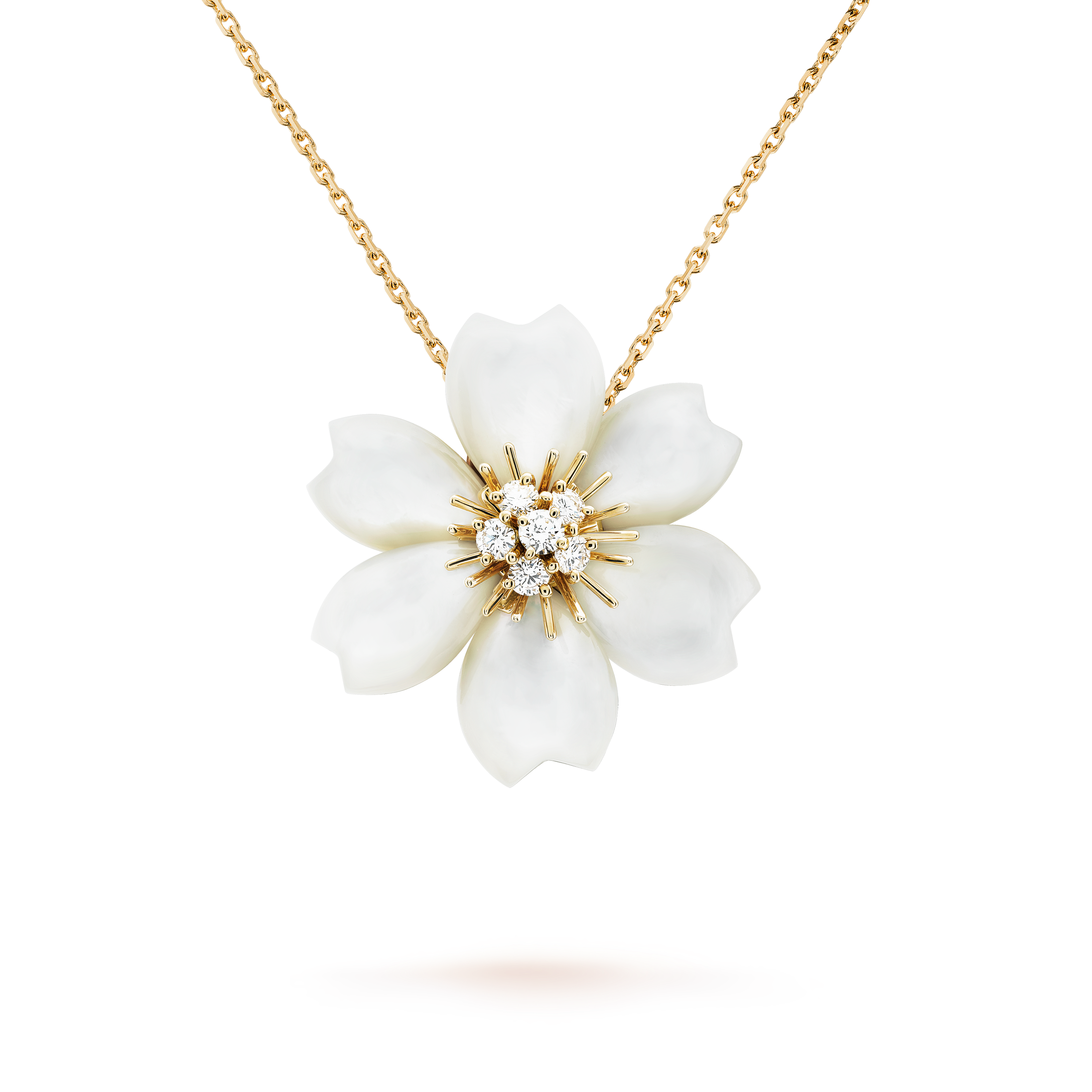 Clip pendentif Rose de Noël petit modèle