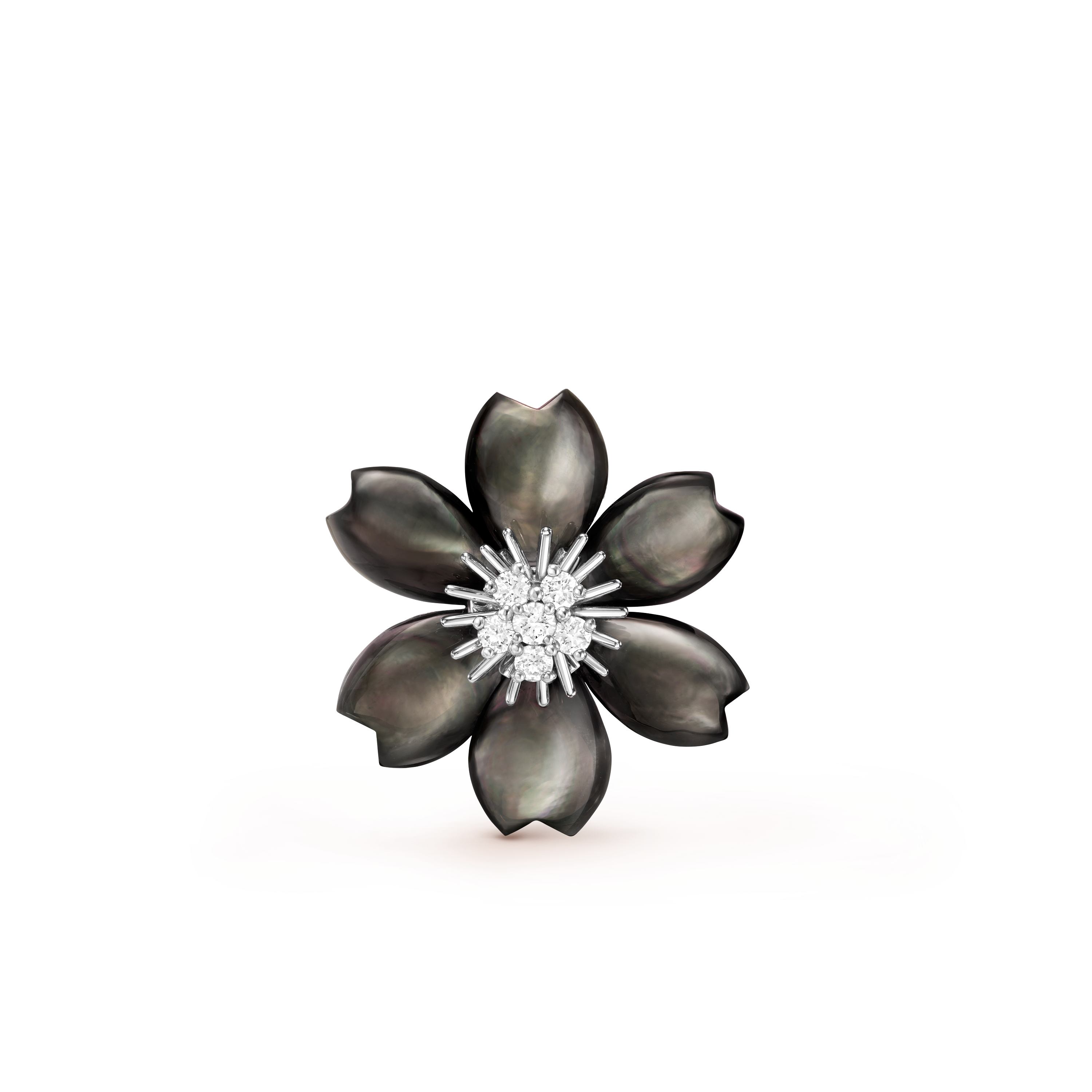 Clip pendentif Rose de Noël petit modèle