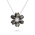Clip pendentif Rose de Noël petit modèle