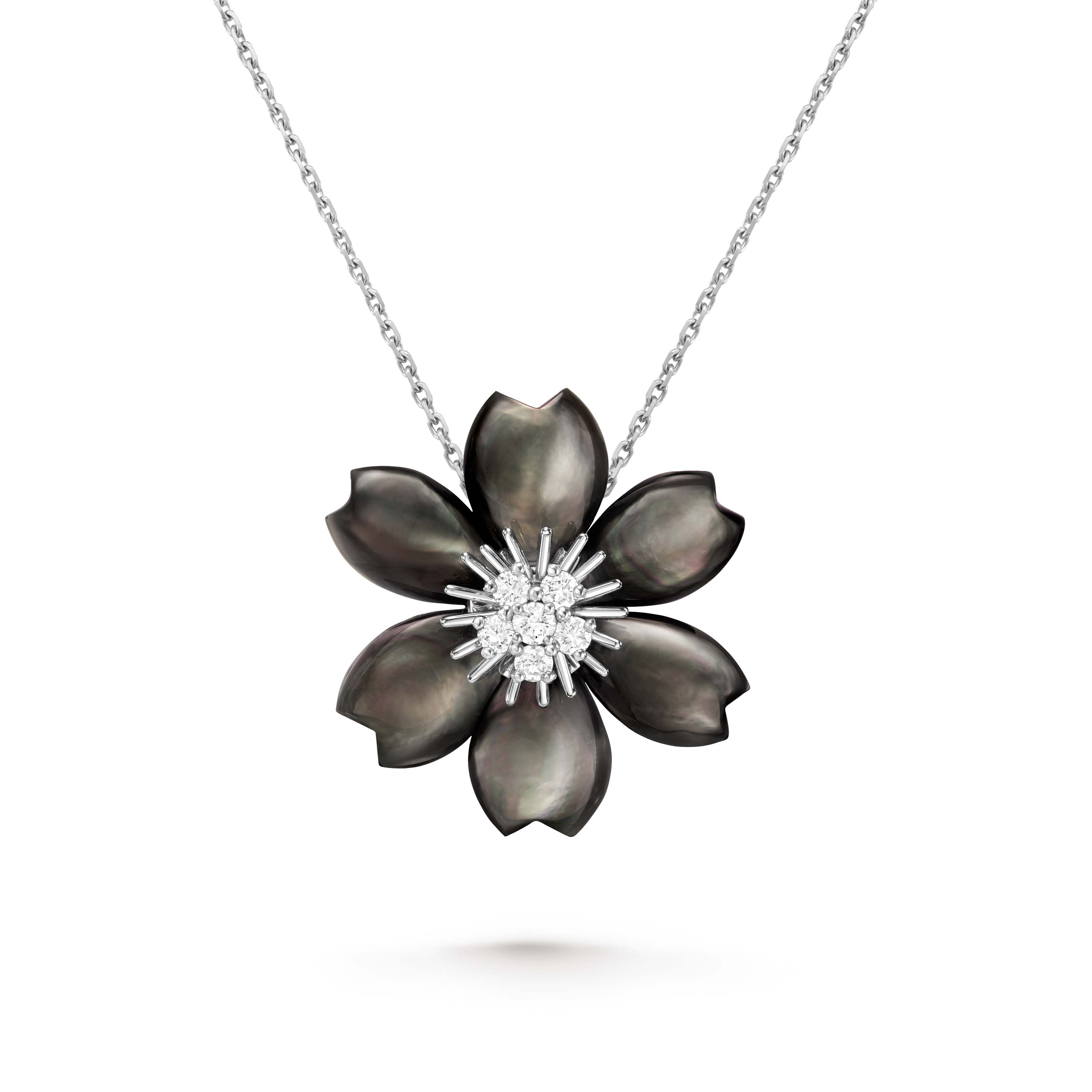 Clip pendentif Rose de Noël petit modèle