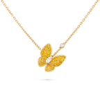 Pendentif Deux Papillons