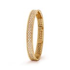 Bracelet Perlée diamants, 3 rangs