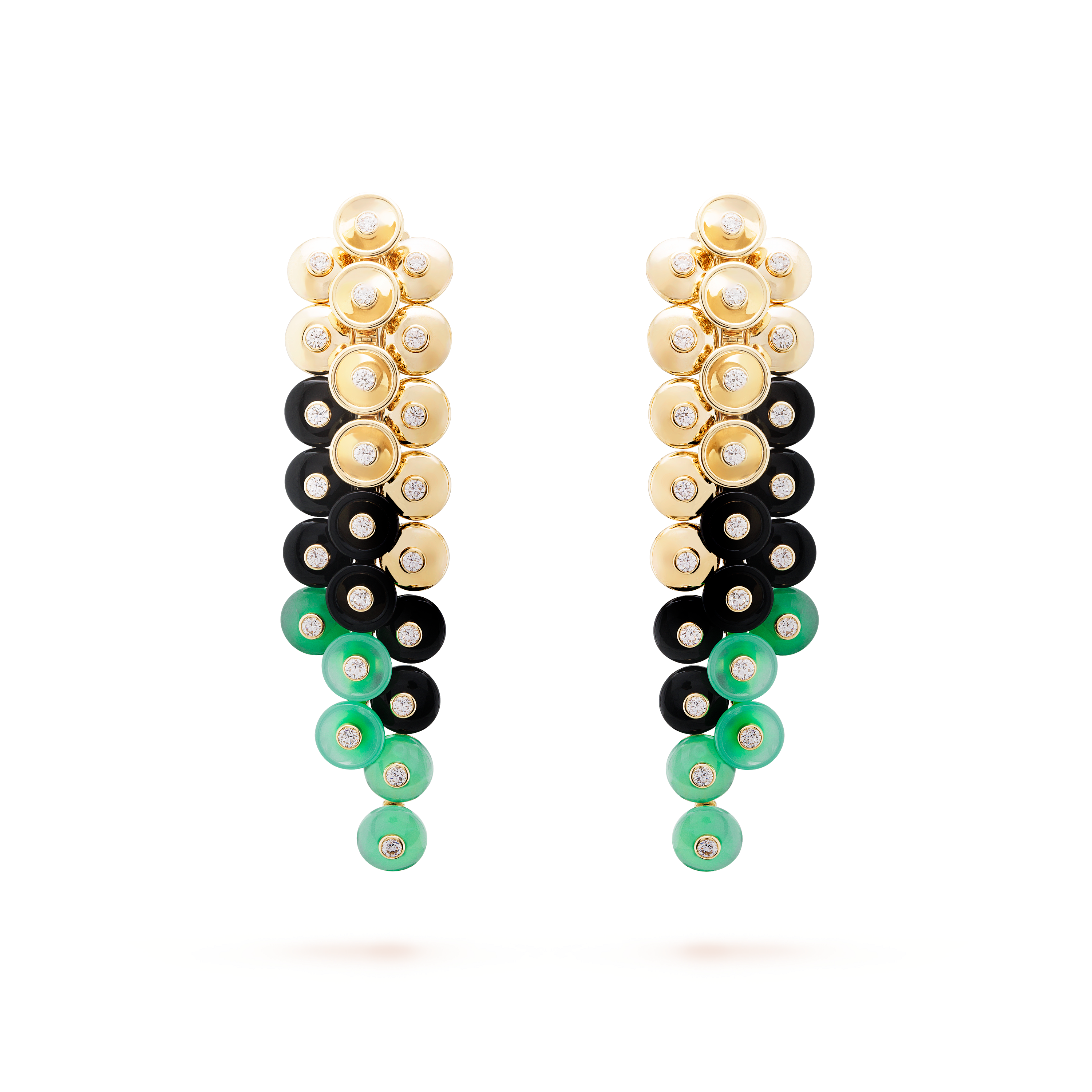 Boucles d’oreilles Bouton d’or