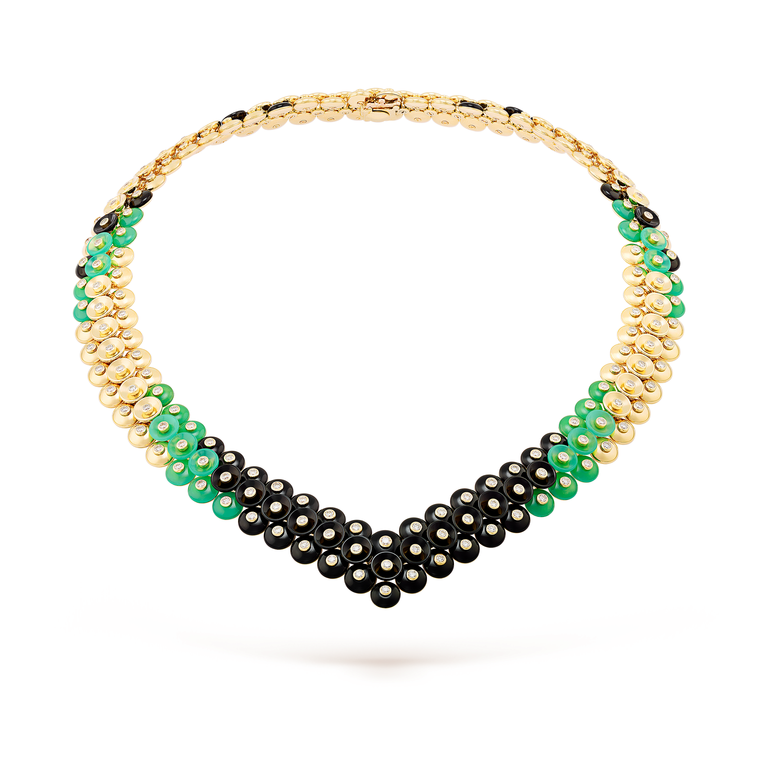 Collier Bouton d’or