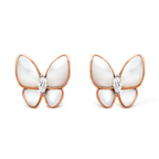 Boucles d'oreilles Deux Papillons