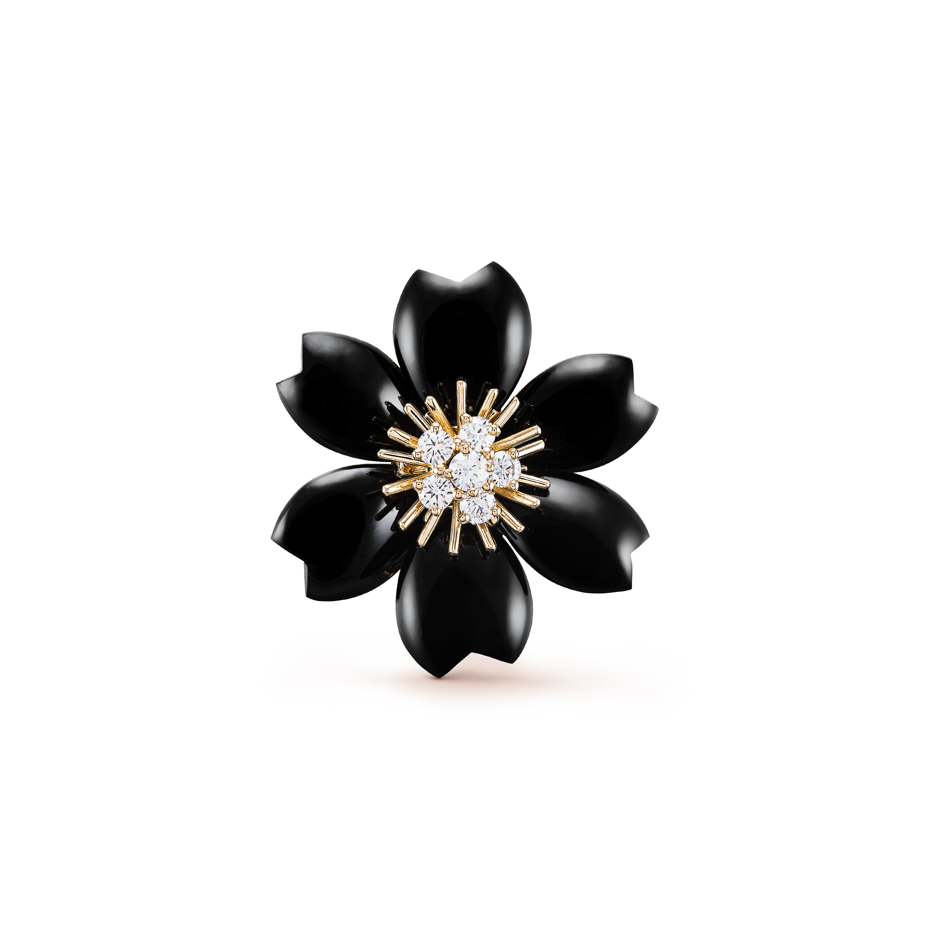 Clip pendentif Rose de Noël petit modèle