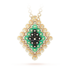 Pendentif Bouton d’or et clip détachable