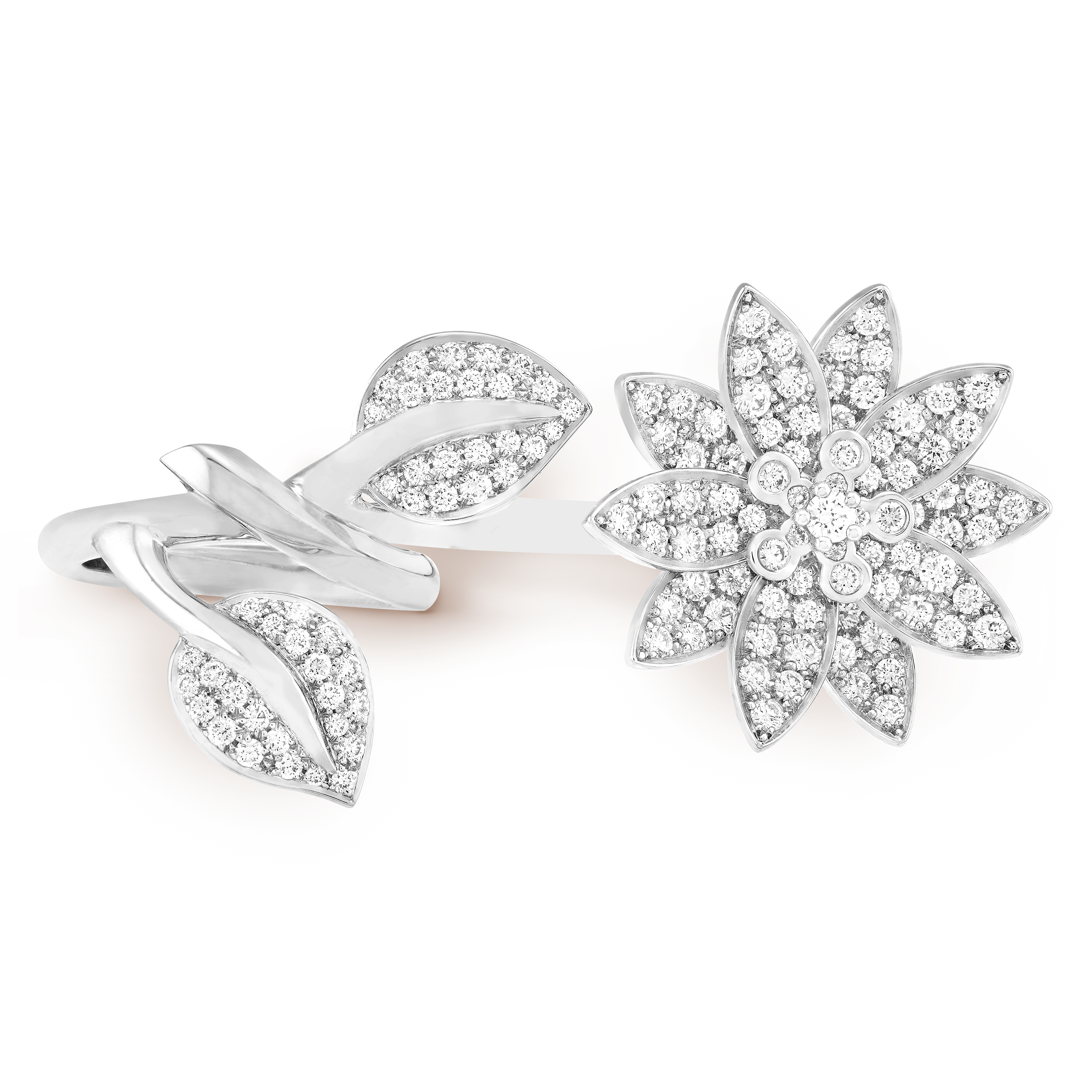 Bague Entre les Doigts Lotus