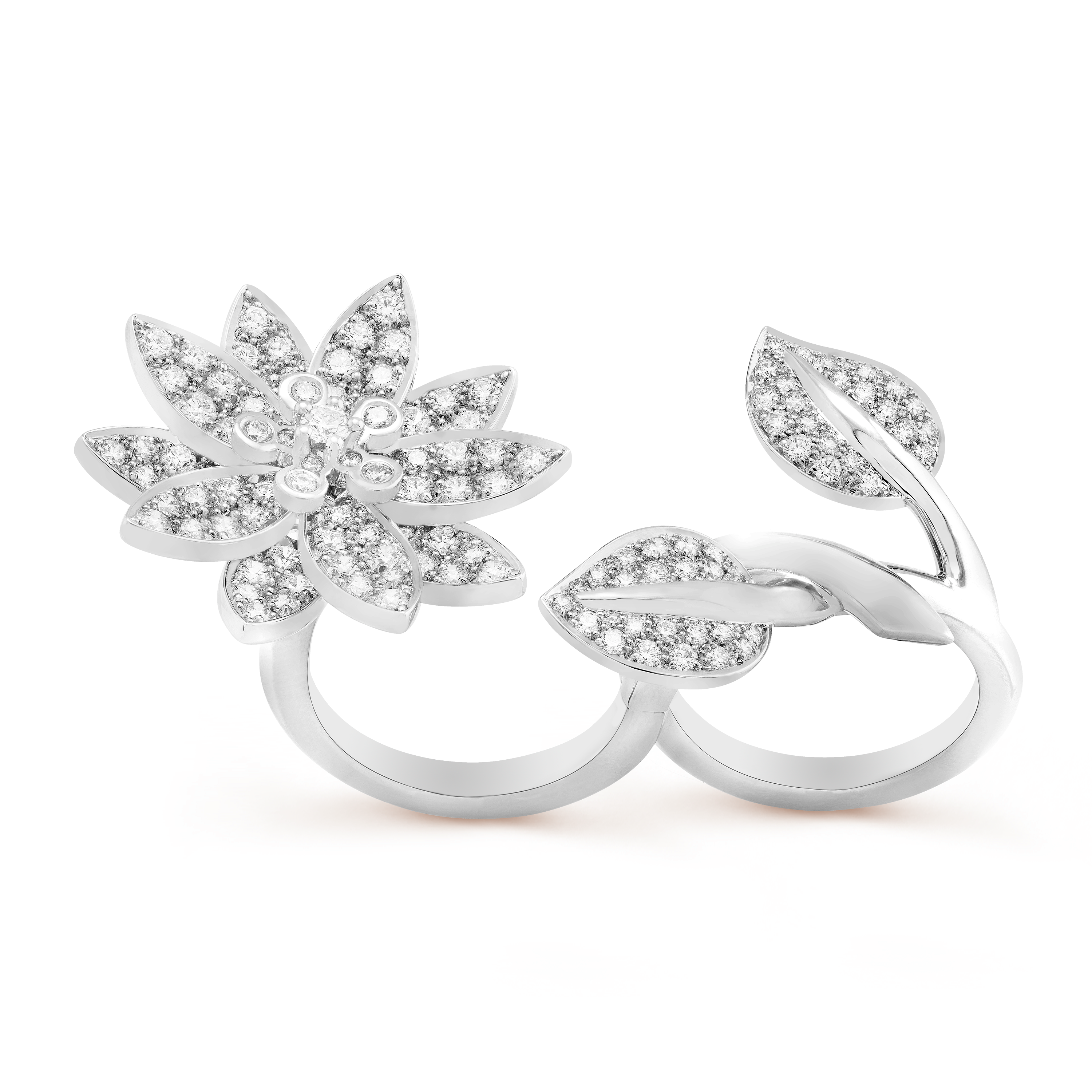 Bague Entre les Doigts Lotus