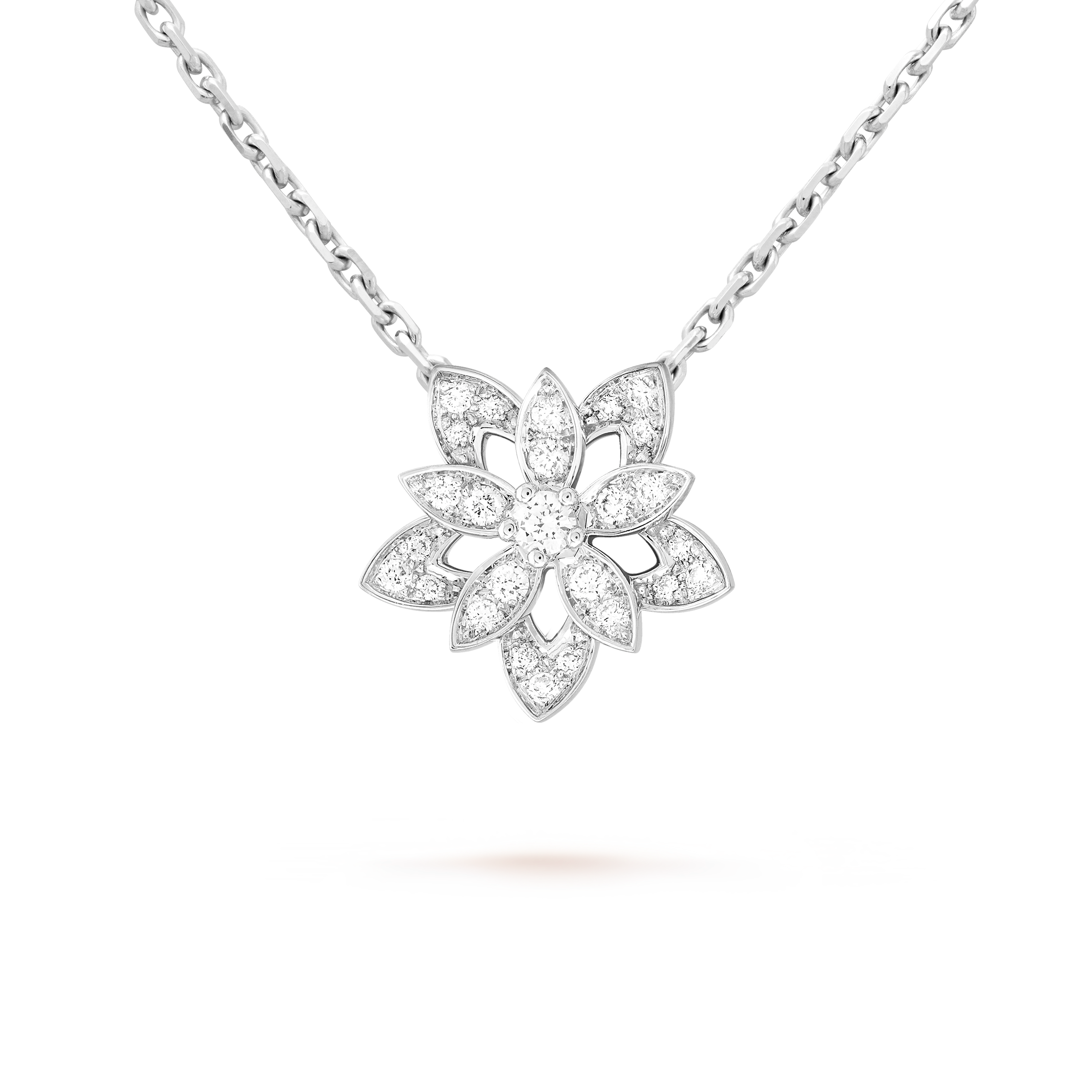 Pendentif Lotus ajouré mini modèle