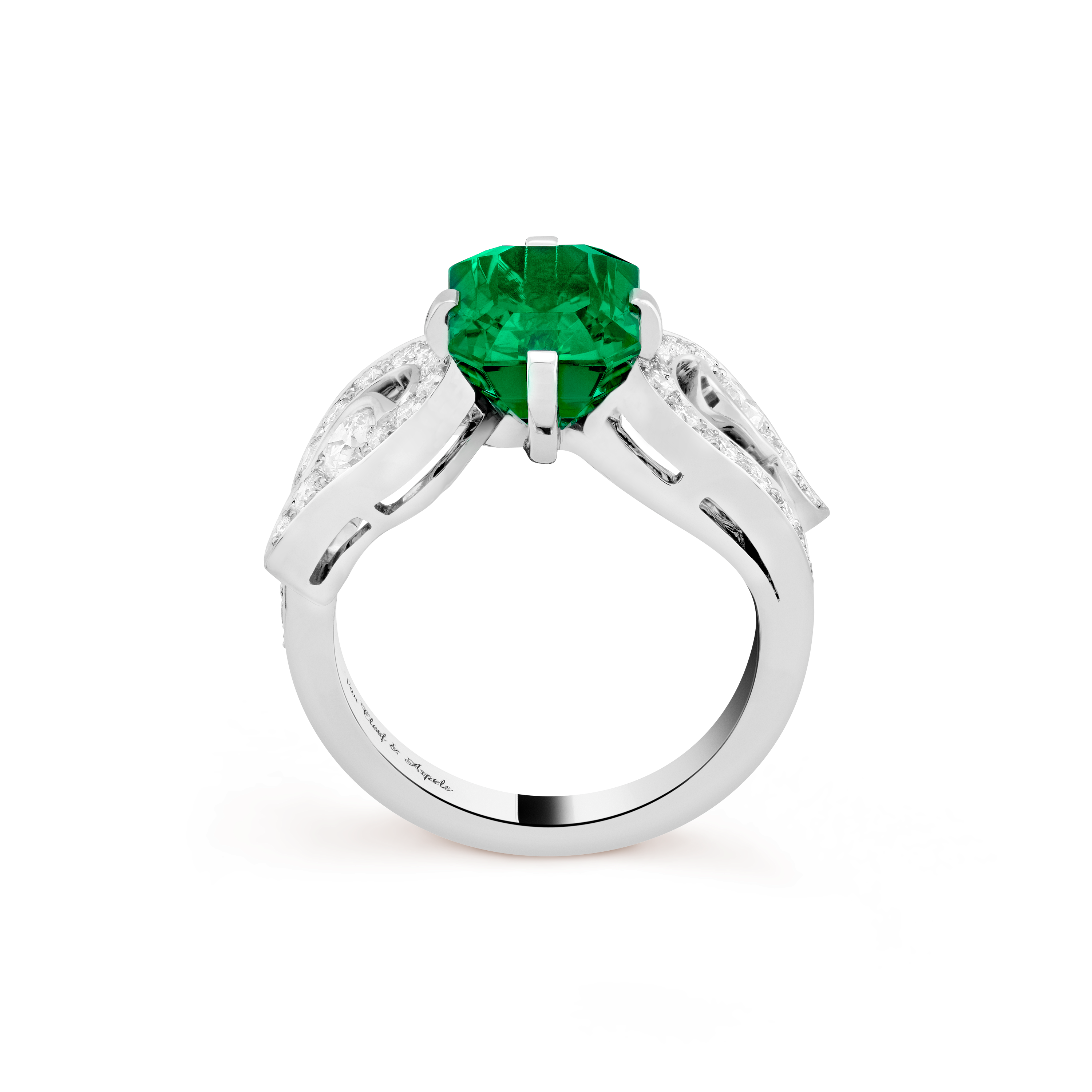 Solitaire Aladdin Emeraude 3,69 cts