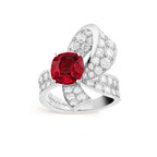 Solitaire Boucle Rubis 3,02 cts