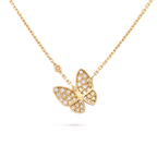 Pendentif Deux Papillons