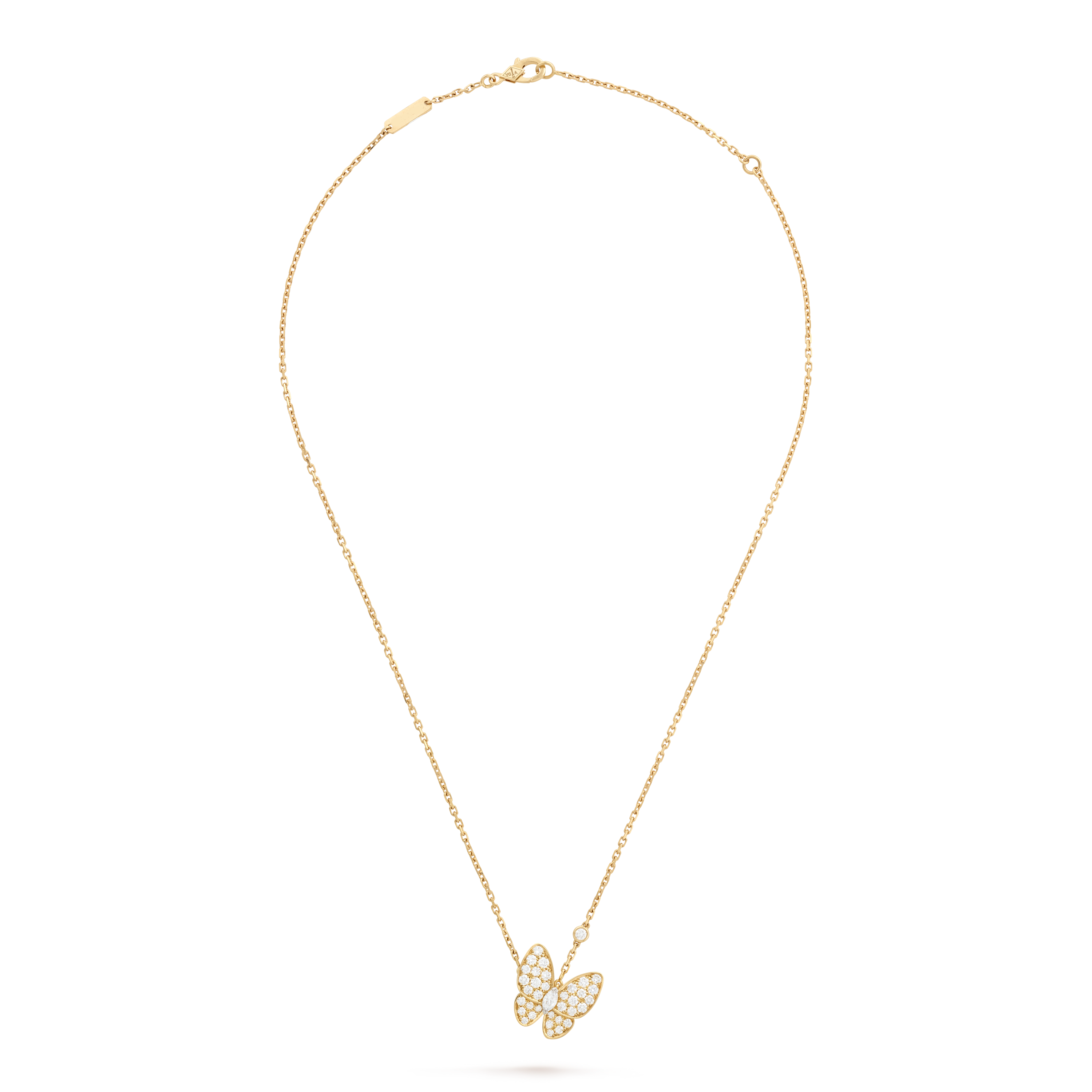 Pendentif Deux Papillons