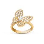 Bague Deux Papillons