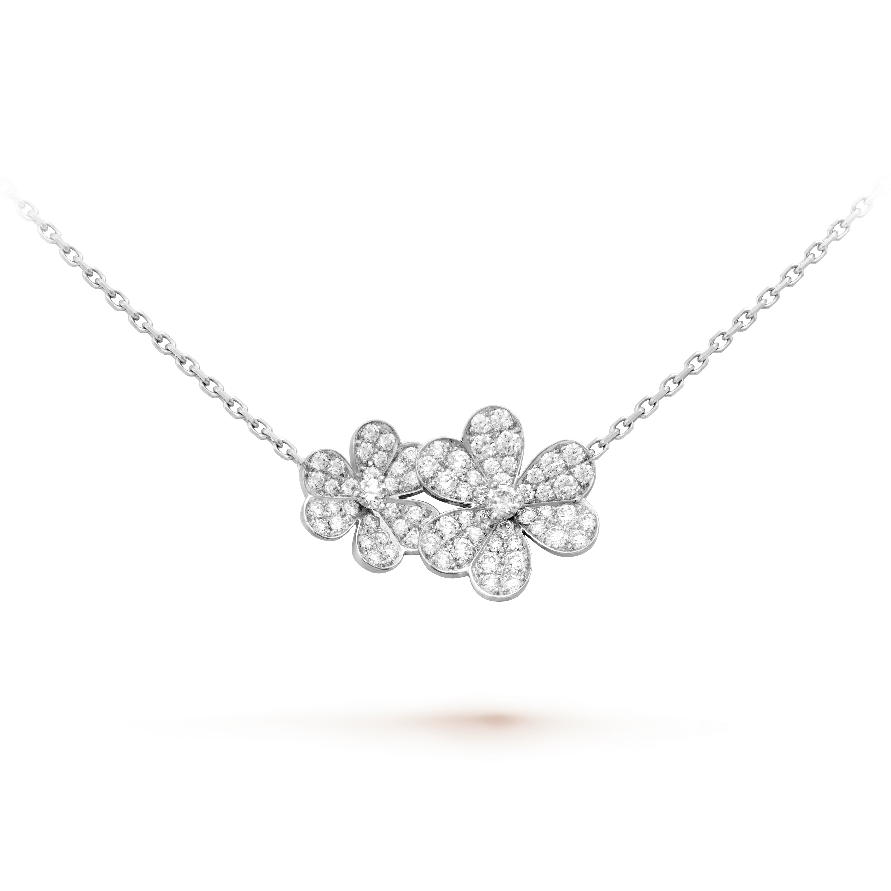 Collier Frivole 9 fleurs