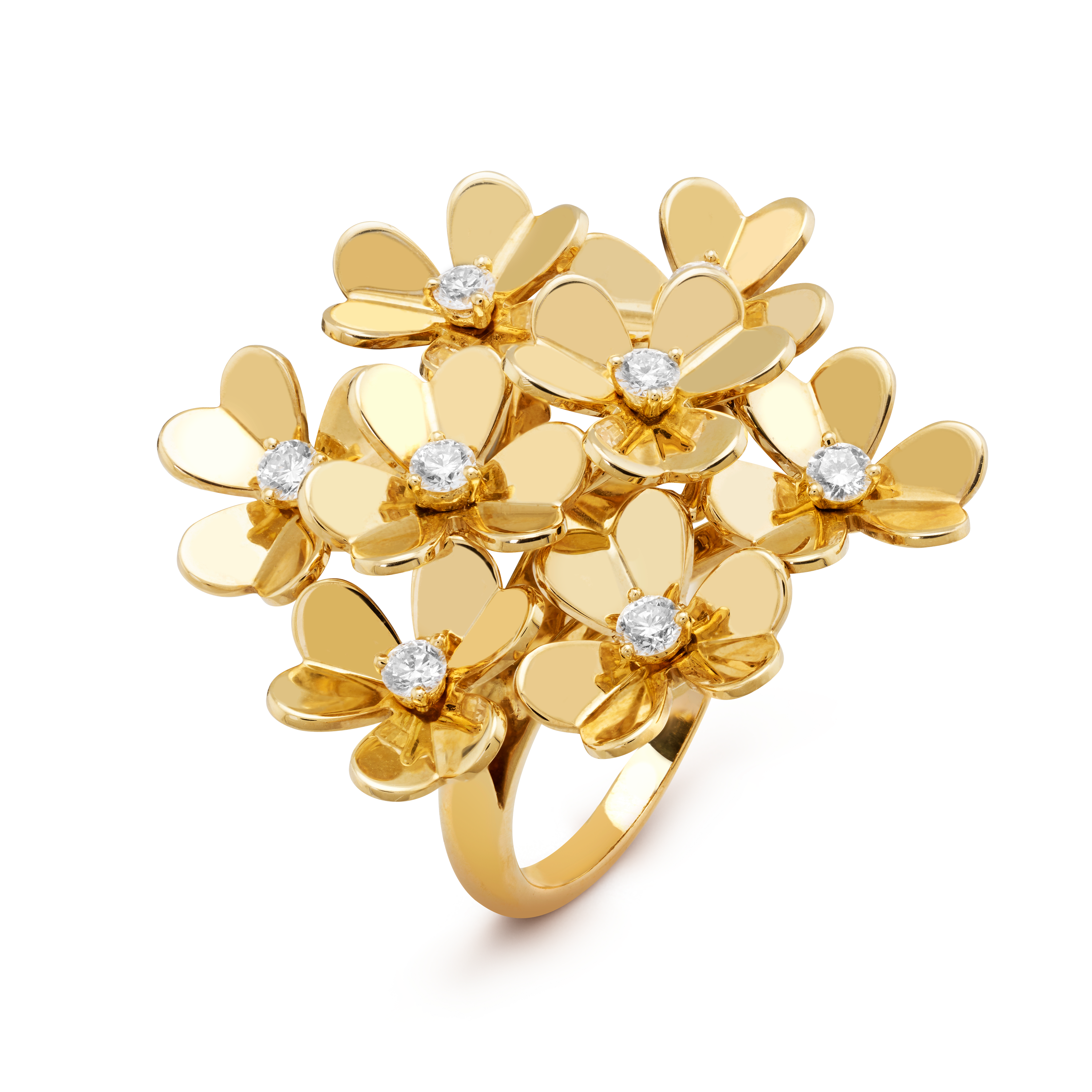Bague Frivole 8 fleurs