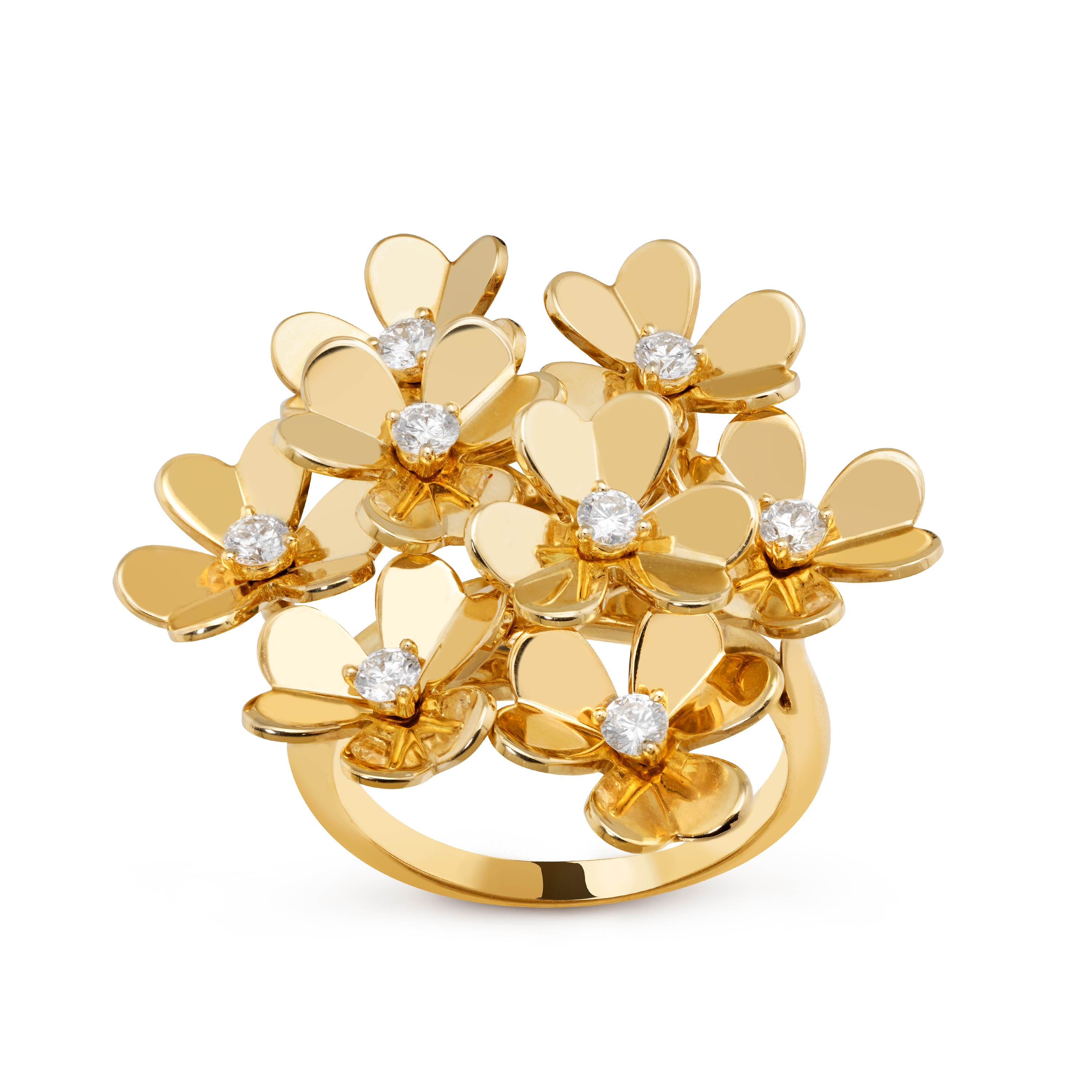 Bague Frivole 8 fleurs