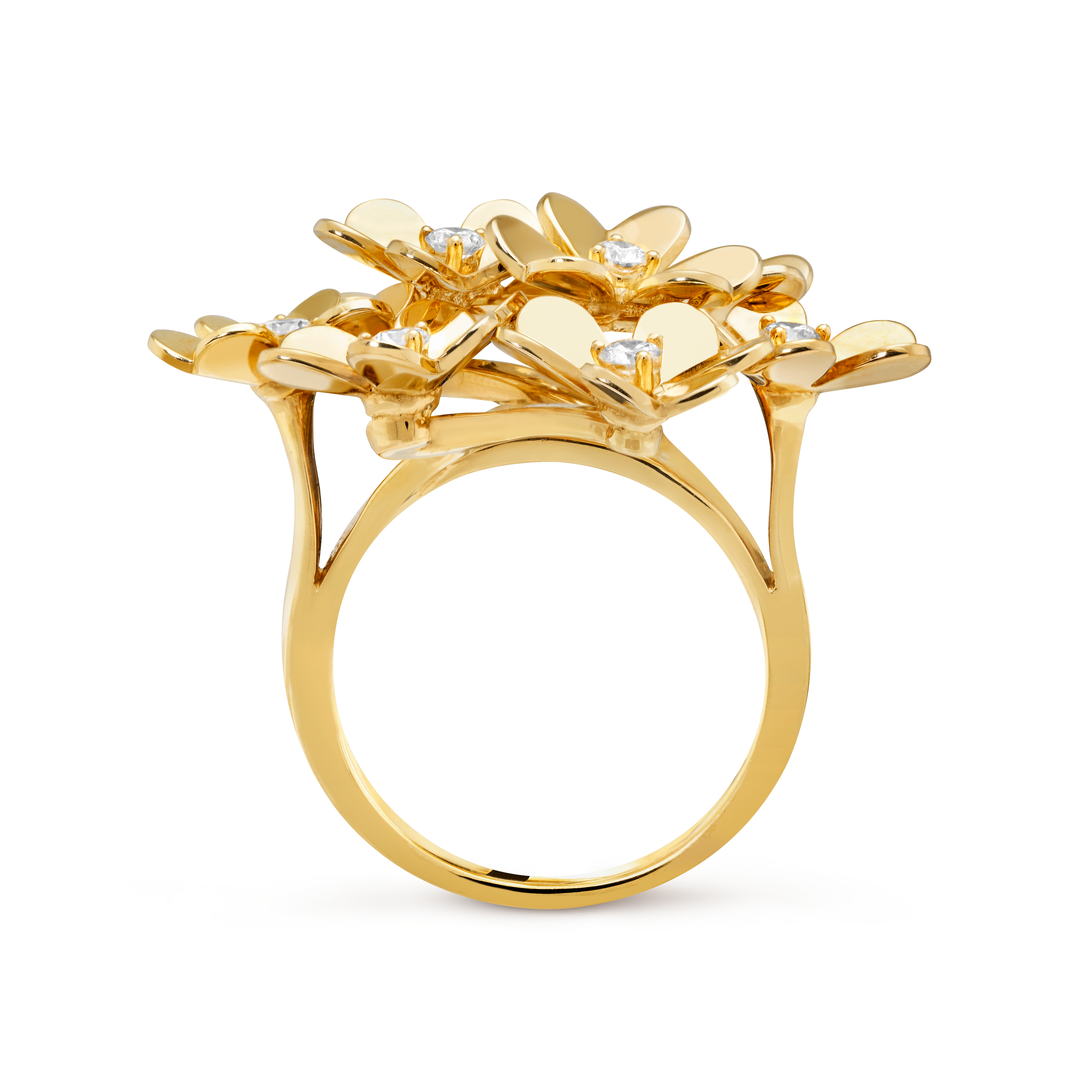 Bague Frivole 8 fleurs