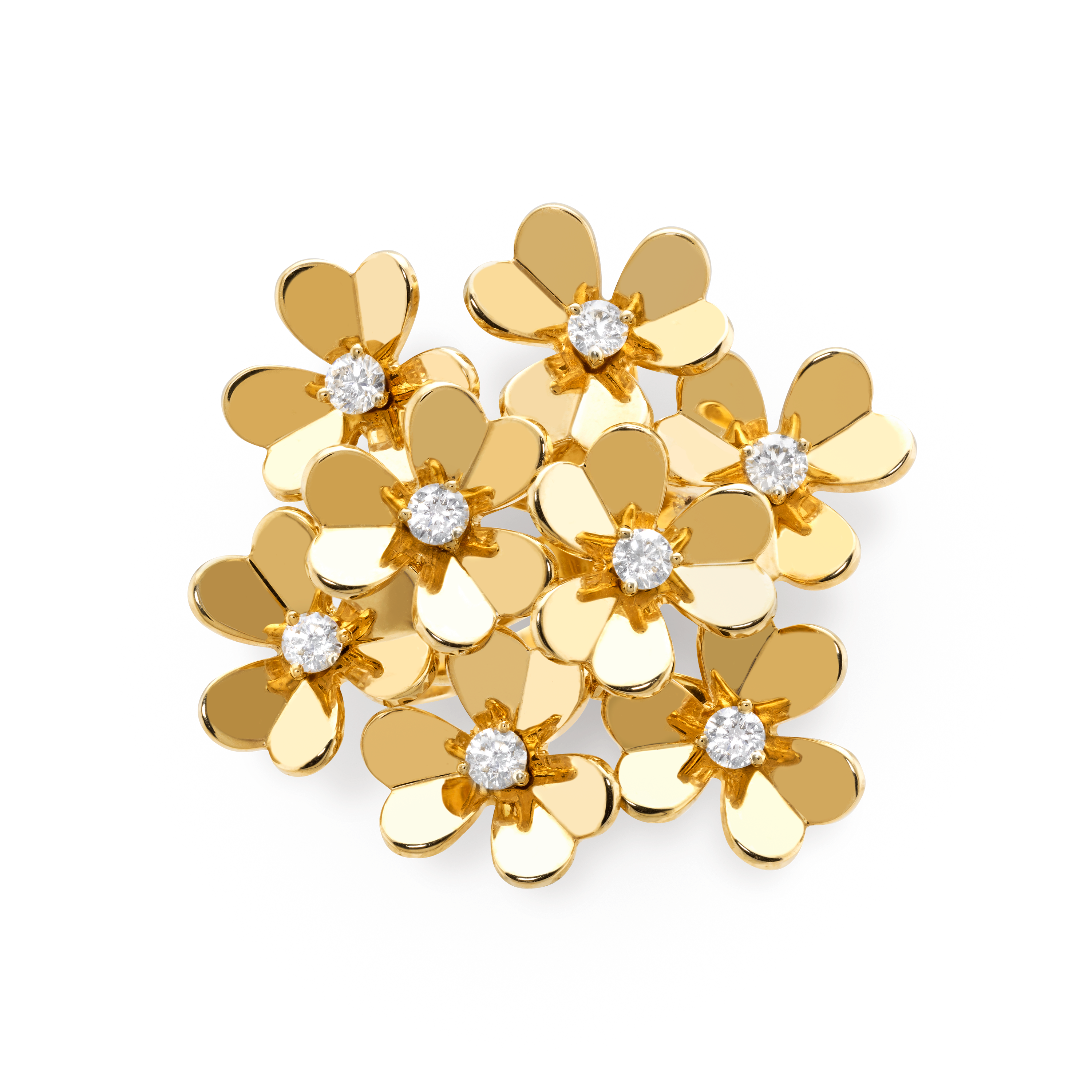 Bague Frivole 8 fleurs