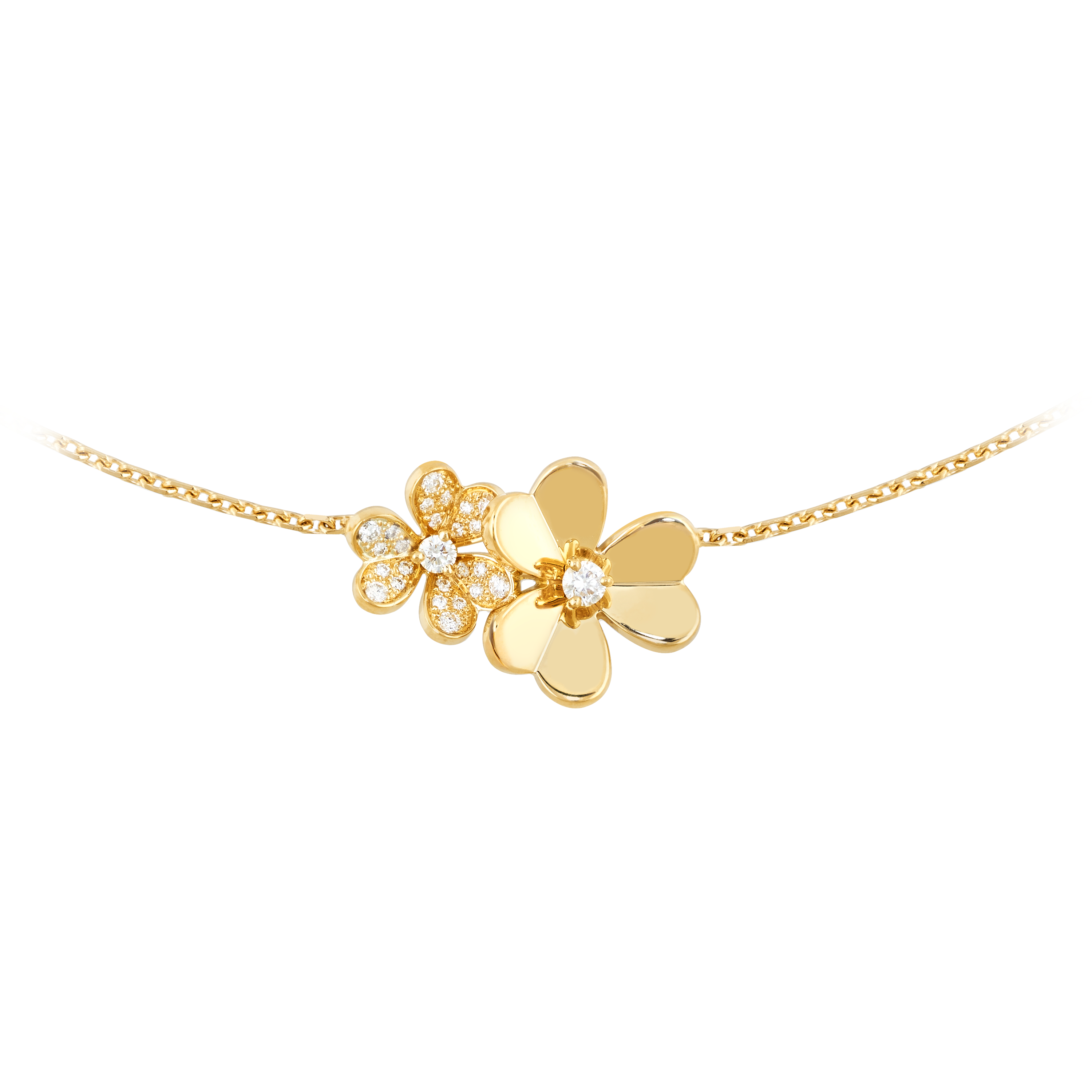 Collier Frivole 9 fleurs