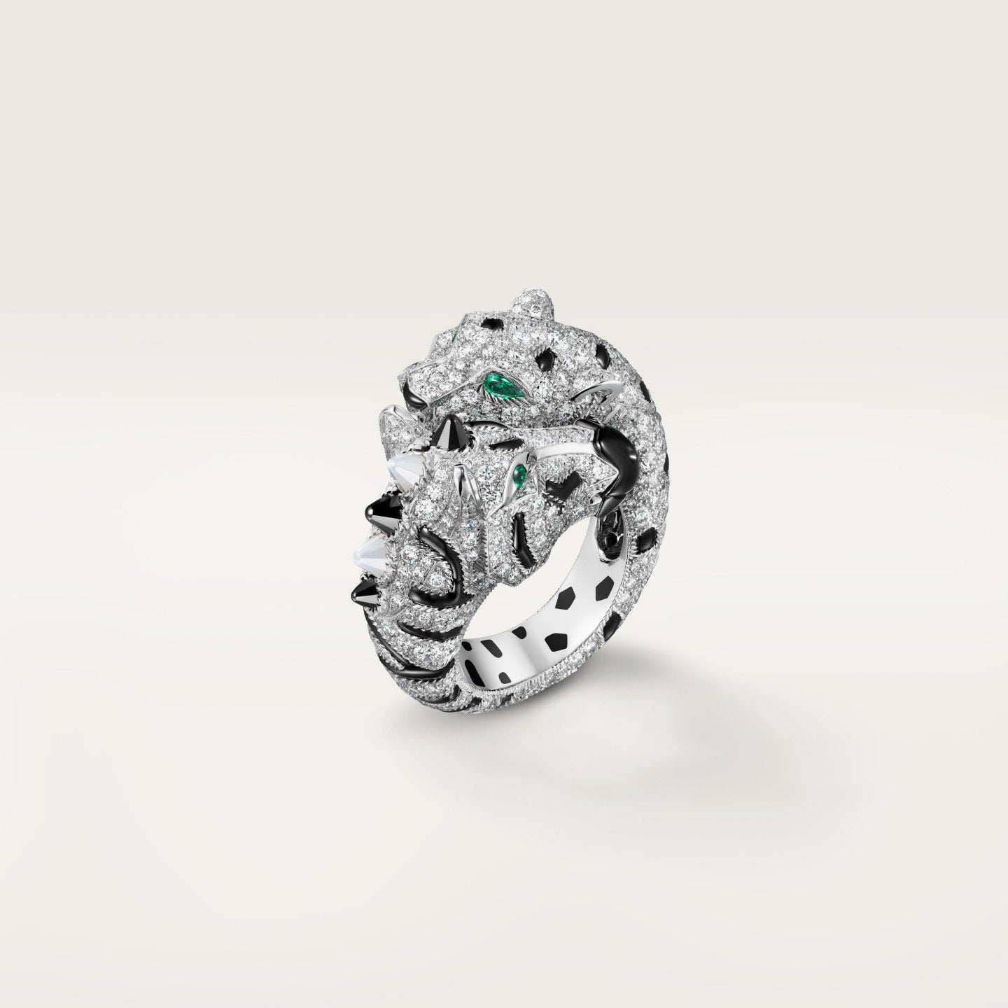 Bague Indomptables de Cartier, pavée