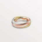 Bague Trinity, semi-pavée