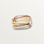 Bague Trinity, de forme coussin, modèle classique