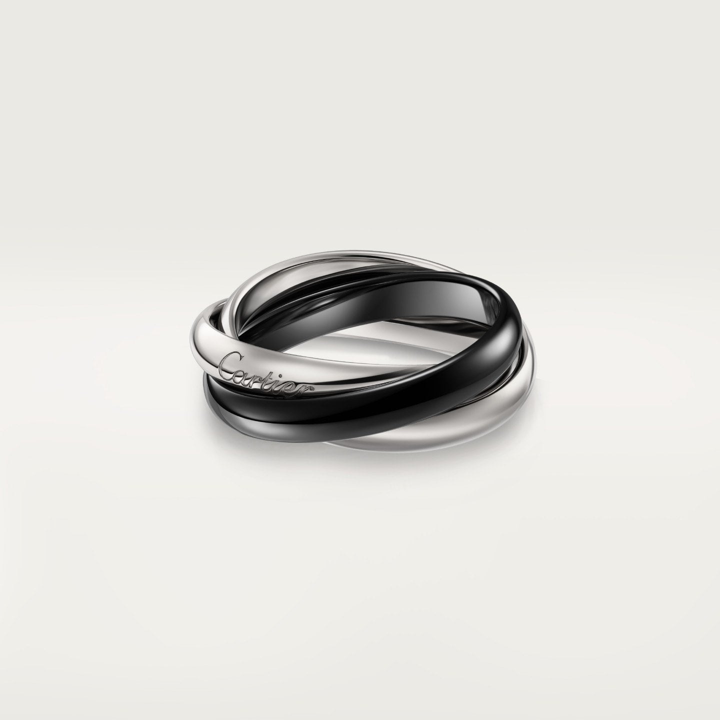 Bague Trinity, céramique, modèle classique