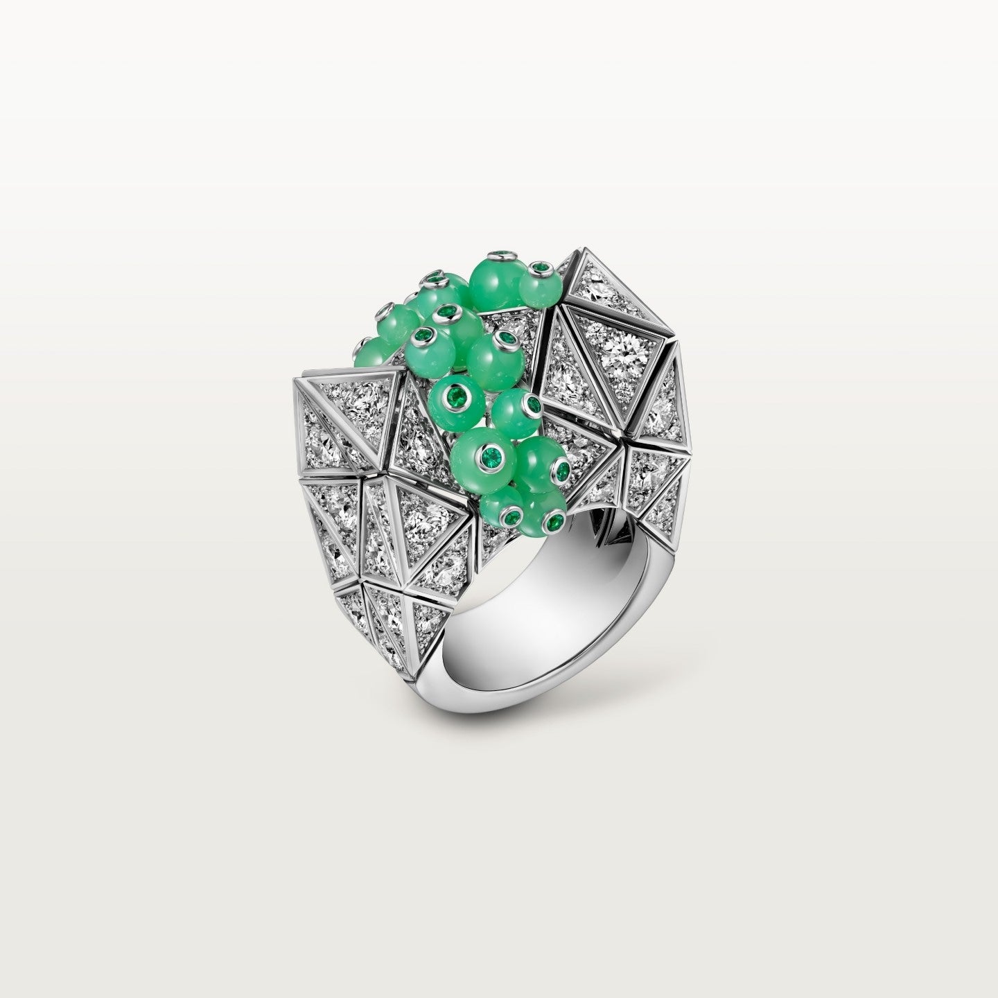 Bague Cartier Libre Tuttitutti, chrysoprase