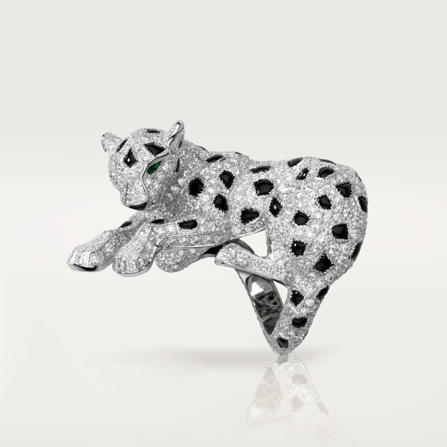 Bague Panthère de Cartier, pavée