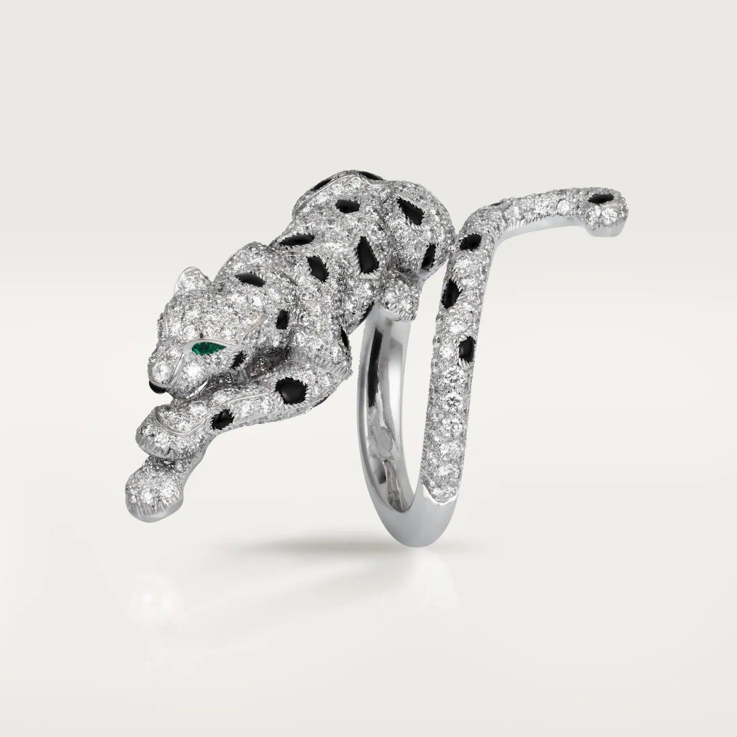 Bague Panthère de Cartier, pavée
