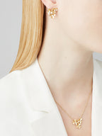 Pendentif Frivole 3 fleurs mini modèle