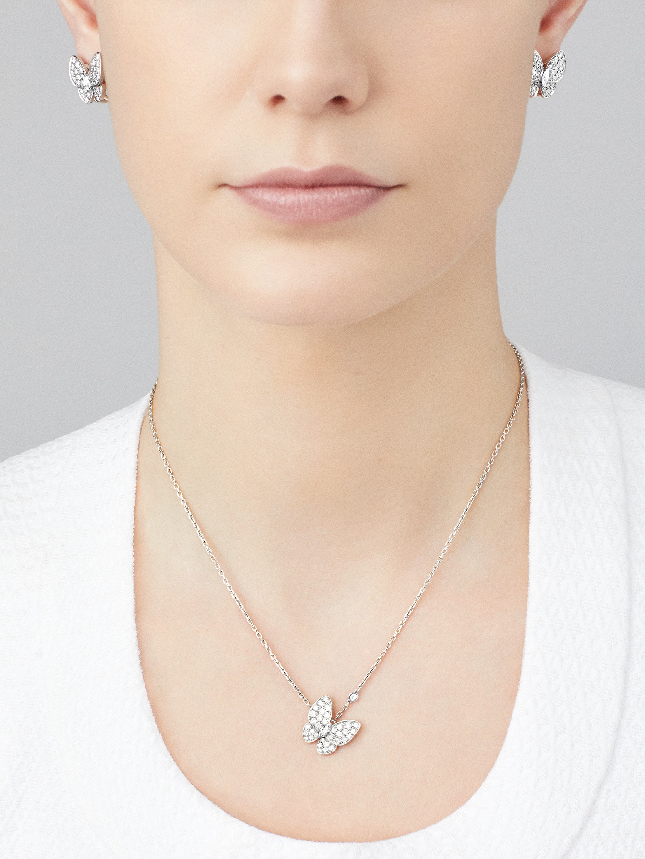 Pendentif Deux Papillons