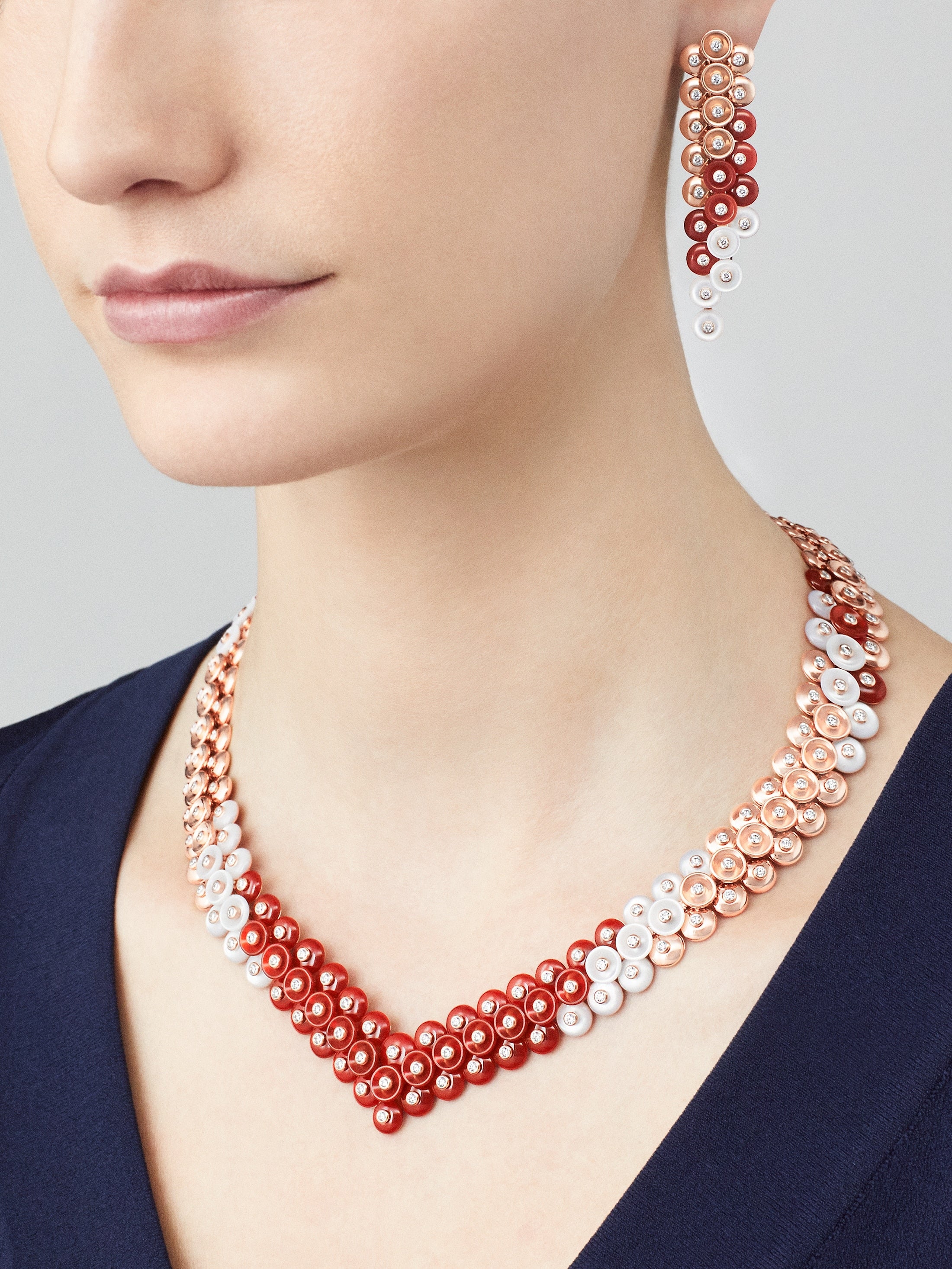 Collier Bouton d’or