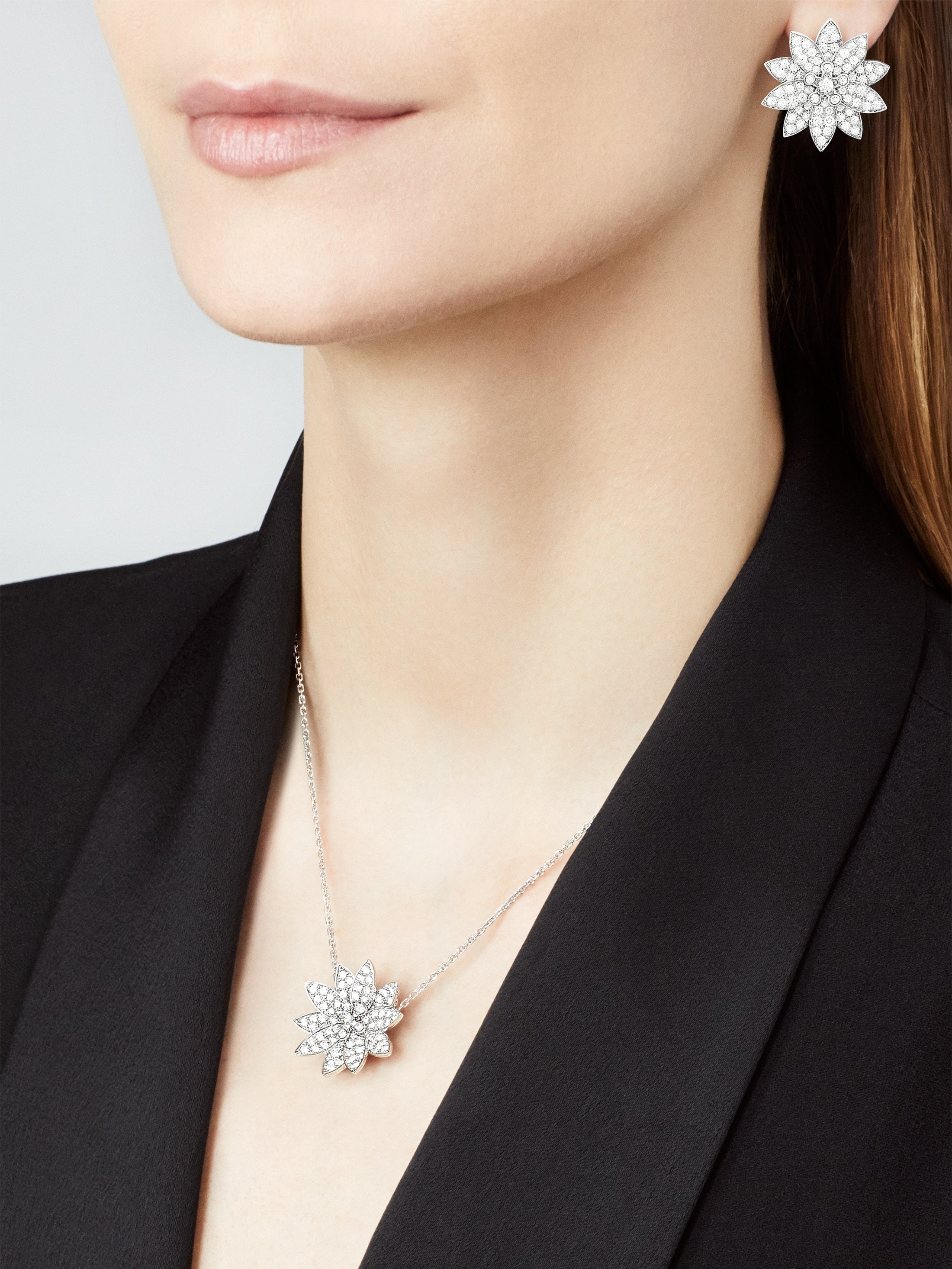 Clip pendentif Lotus, moyen modèle