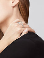 Bague Perlée signature