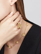 Collier Frivole 9 fleurs