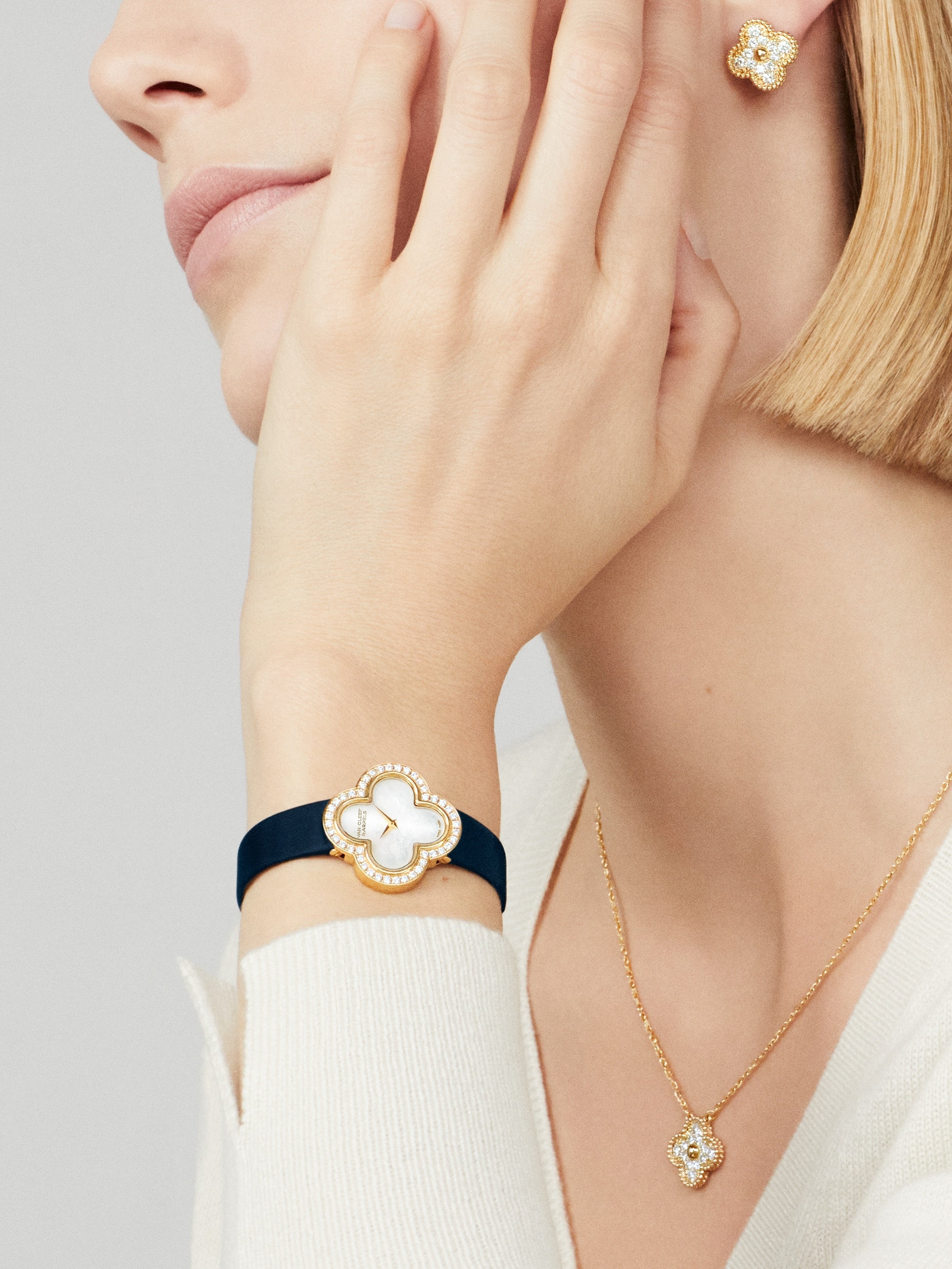 Boucles d’oreilles Vintage Alhambra