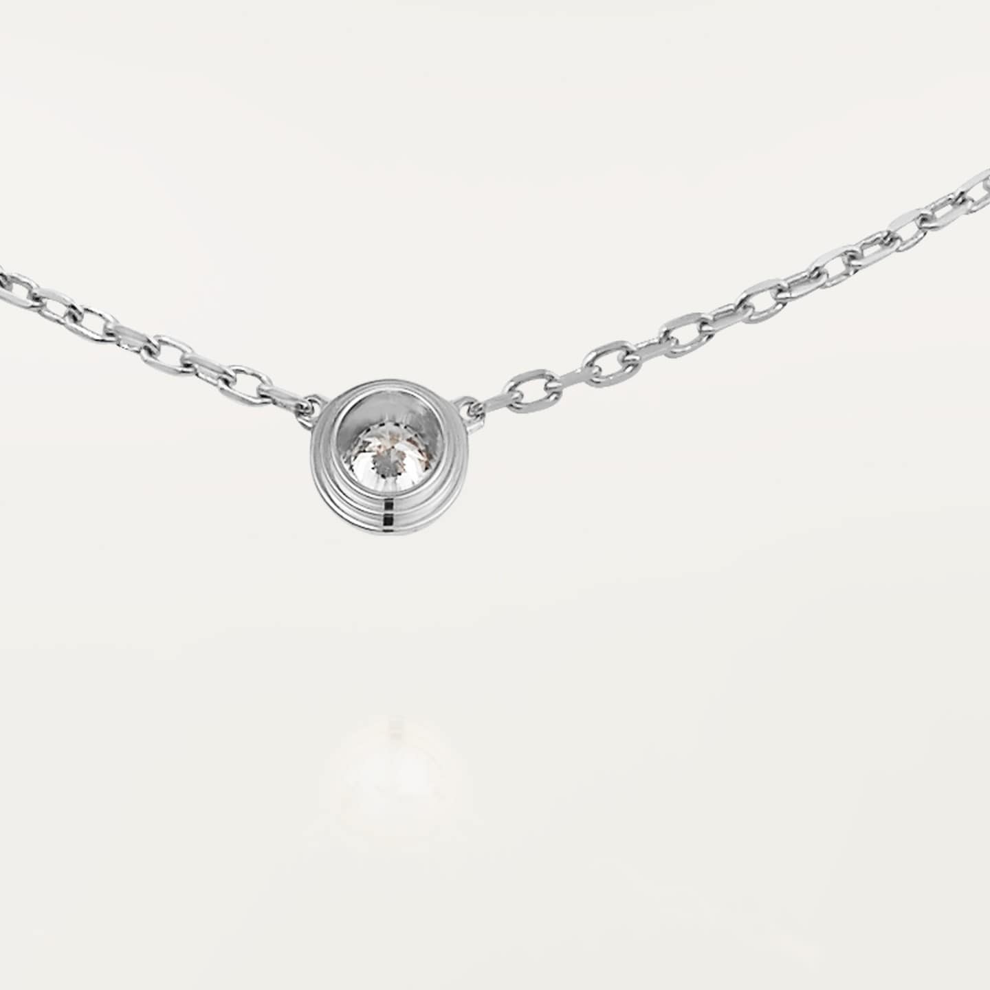 Pendentif Cartier d'Amour, diamant taille brillant, petit modèle
